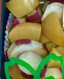 【おせち】さつまいもとりんごの甘煮
