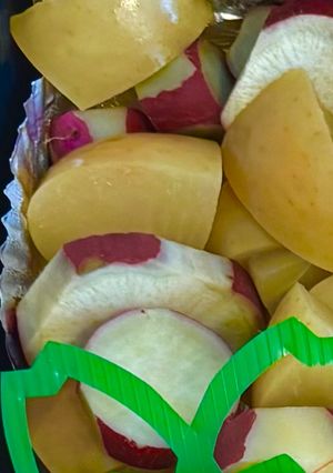 【おせち】さつまいもとりんごの甘煮-レシピのメイン写真