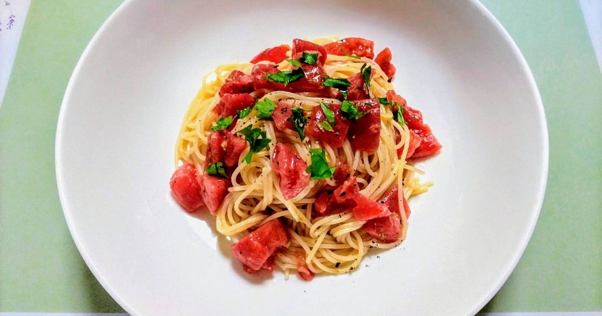 簡単昼食・夏の夕飯！トマトのカッペリーニ by きりん家の食卓