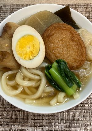 残ったおでんにうどんで二度美味しい〜-レシピのメイン写真