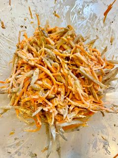 レンジで★ごぼうとにんじんのマヨサラダ-レシピのメイン写真