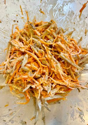 レンジで★ごぼうとにんじんのマヨサラダ-レシピのメイン写真