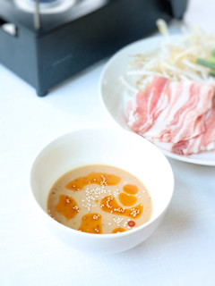 ドレッシングぽん酢【ごまダレしゃぶしゃぶ-レシピのメイン写真