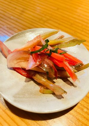 ちょー簡単！ミョウガの紅しょうが和え-レシピのメイン写真