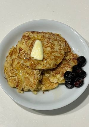 オートミールパンケーキ-レシピのメイン写真