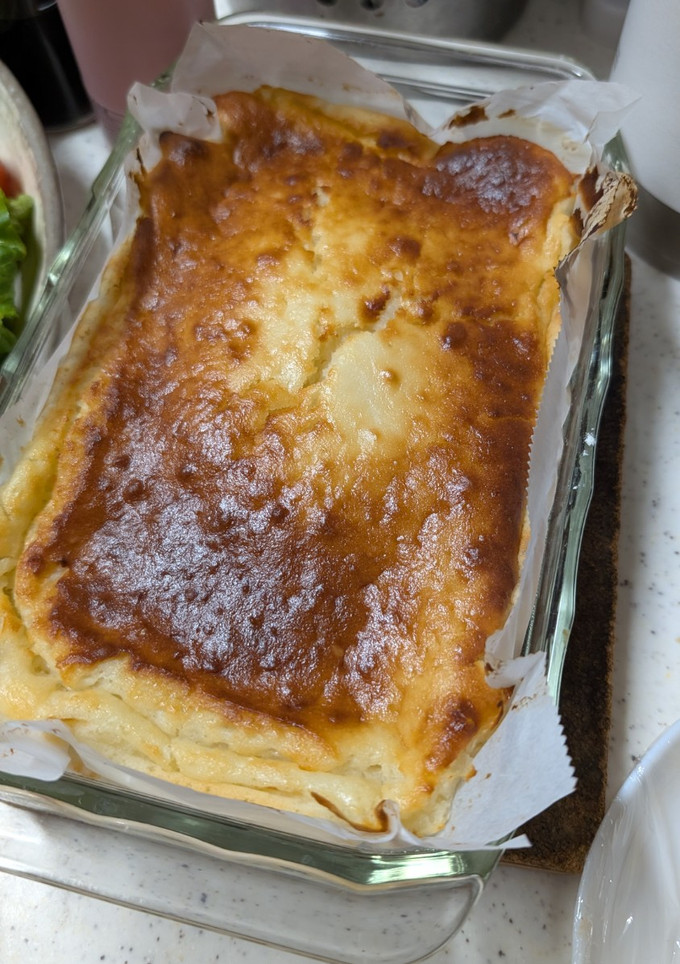 卵不使用！ヨーグルトで濃厚チーズケーキ風-レシピのメイン写真