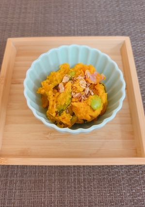 【時短】冷凍かぼちゃサラダ-レシピのメイン写真