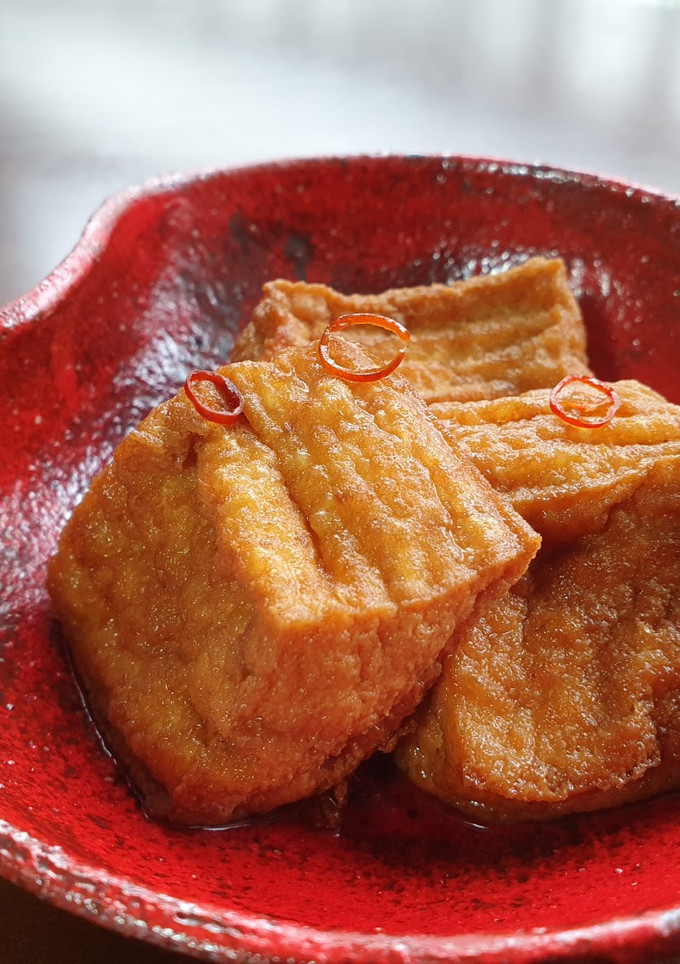 甘酸っぱい厚揚げの南蛮煮-レシピのメイン写真