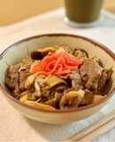 きのこがメイン！牛肉ときのこの甘辛炒め