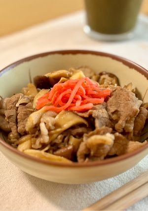 きのこがメイン！牛肉ときのこの甘辛炒め-レシピのメイン写真
