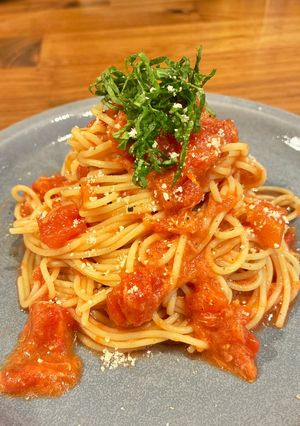 トマトとツナの冷製パスタ-レシピのメイン写真