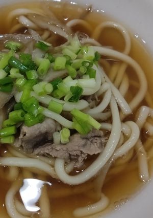 肉ゴボウうどん-レシピのメイン写真
