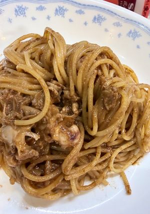 イカワタのパスタ-レシピのメイン写真