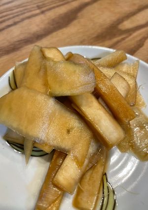 大根の皮のポン酢漬け-レシピのメイン写真