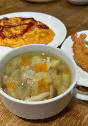 ベーコンと野菜たっぷりスープ-レシピのメイン写真