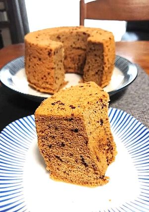ミコばあばの米粉コーヒーシフォンケーキ-レシピのメイン写真