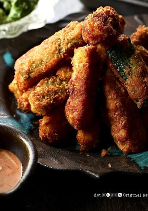 冷めても美味！ズッキーニのカレーフライ-レシピのメイン写真