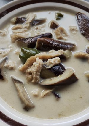油揚げでグリーンカレー-レシピのメイン写真