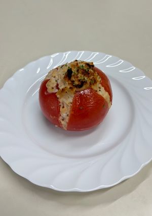 丸ごとトマトのオーブン焼き-レシピのメイン写真