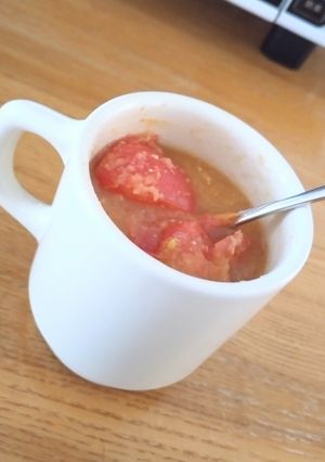 トマトと生姜のマグカップスープ-レシピのメイン写真