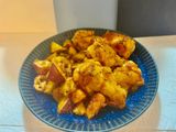 手羽元とさつまいもの甘辛♡揚げ焼きＢＢＱ