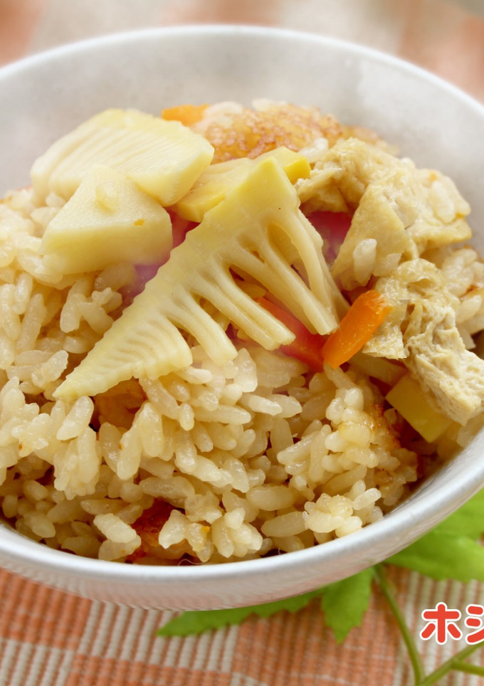 【あまくち醤油】たけのこの炊き込みご飯-レシピのメイン写真