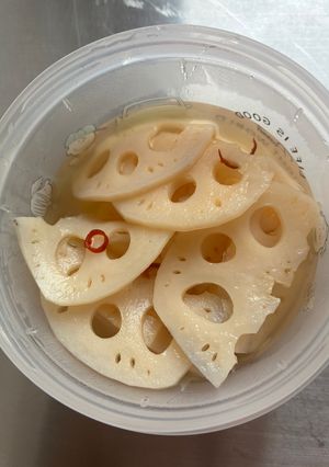 簡単我家の酢レンコン-レシピのメイン写真