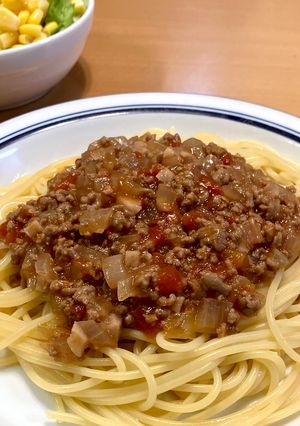 シンプル簡単ミートソース-レシピのメイン写真