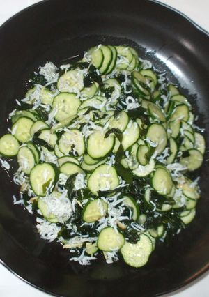 きゅうりわかめの酢の物♪簡単しらす-レシピのメイン写真