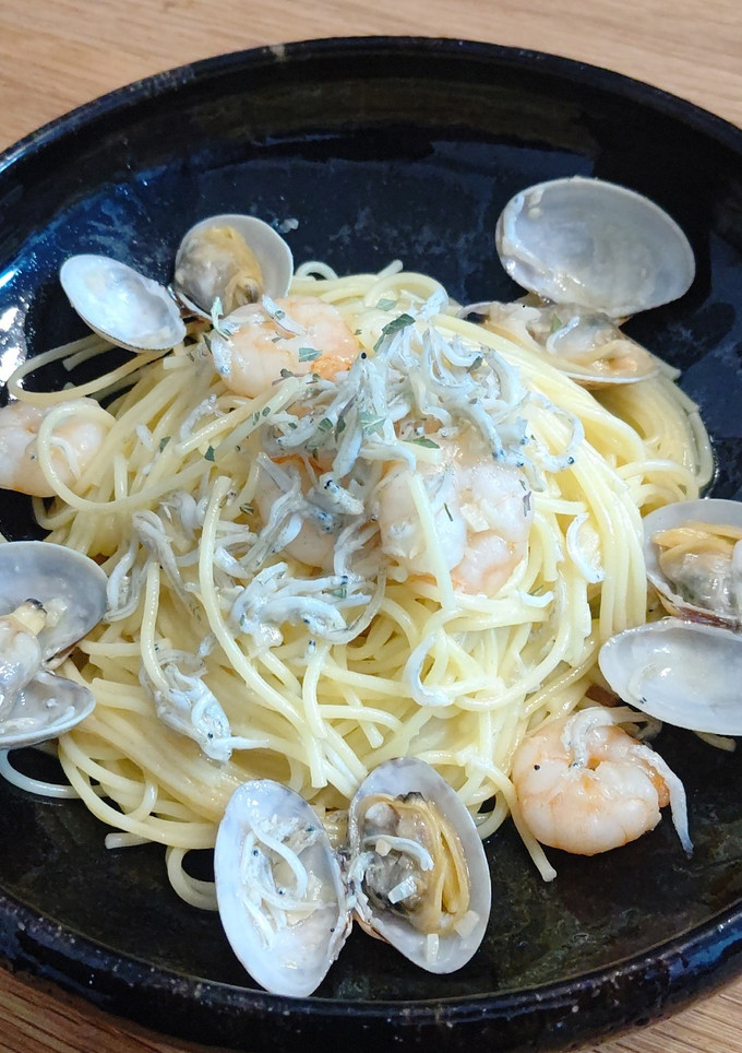 あさりとエビのパスタ-レシピのメイン写真