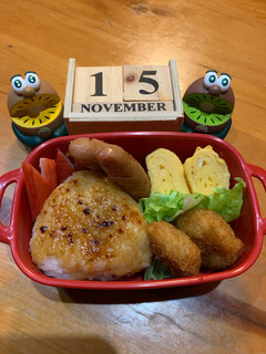 高二長女 お弁当(焼きおむすび24)-レシピのメイン写真