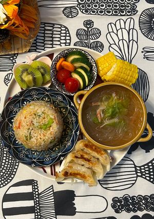 餡かけレタスチャーハン-レシピのメイン写真