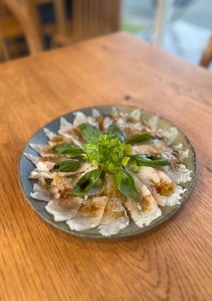 ヒラメのレモン醤油カルパッチョ-レシピのメイン写真