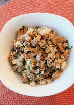 牛ごぼうと納豆のピリ辛チャーハン-レシピのメイン写真