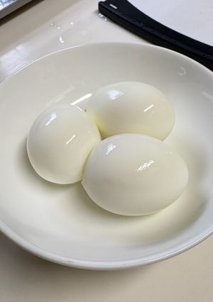 もう茹でない！蒸し器で作る簡単ゆで卵-レシピのメイン写真