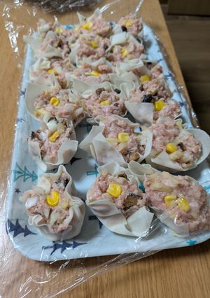 肉汁たっぷりシュウマイ-レシピのメイン写真