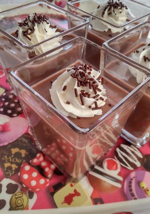 チョコレートシロップで簡単ショコラプリン-レシピのメイン写真
