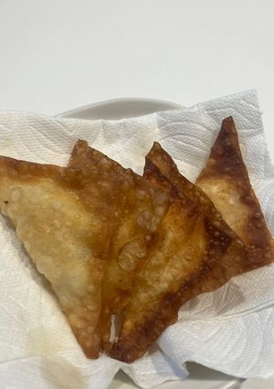 コーンのワンタン揚げ-レシピのメイン写真