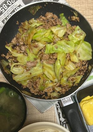 肉みそキャベツ-レシピのメイン写真