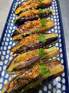 揚げ茄子・薬味詰め-レシピのメイン写真