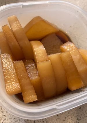 シンプルレンジで大根の煮物-レシピのメイン写真
