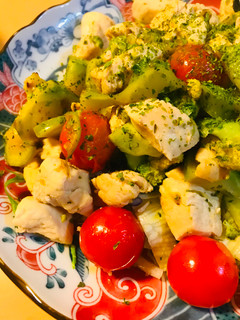 鶏肉とブロッコリー&トマトの温野菜炒め-レシピのメイン写真
