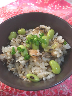 もずくと枝豆のまぜごはん-レシピのメイン写真
