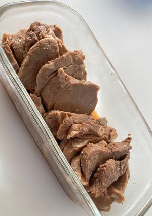 炊飯器🍚豚ヒレ肉塊🐖角煮風🍖冷凍保存🉑-レシピのメイン写真