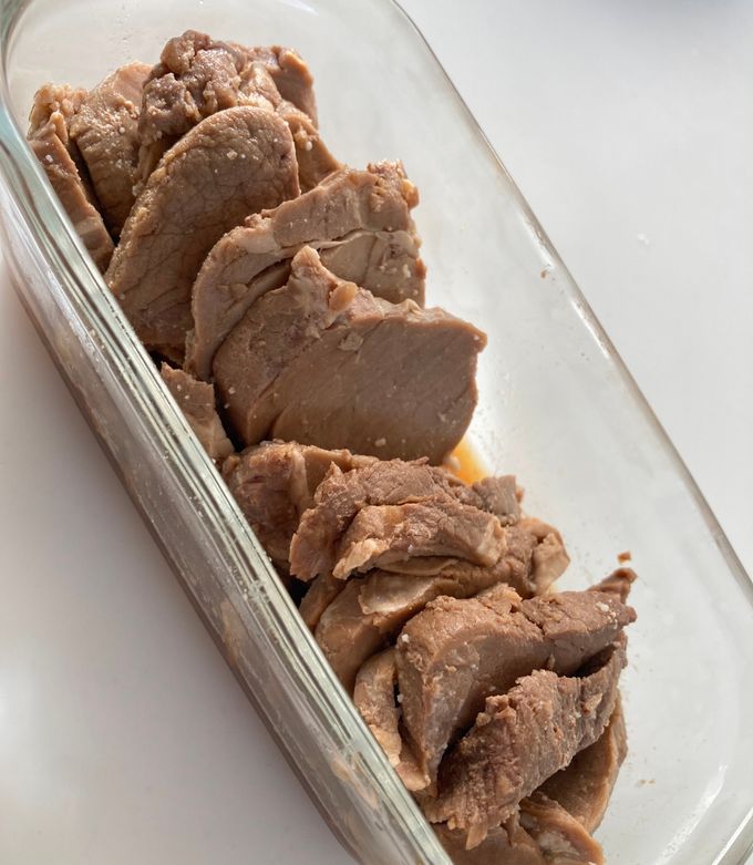 炊飯器🍚豚ヒレ肉塊🐖角煮風🍖冷凍保存🉑-レシピのメイン写真