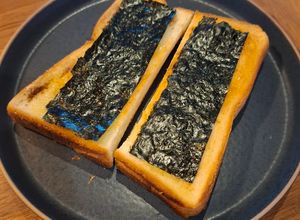 簡単やみつき♡海苔バター砂糖醤油トースト 簡単やみつき♡海苔バター砂糖醤油トースト-レシピのメイン写真