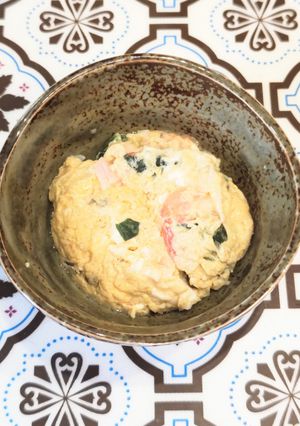茶碗蒸し味の蒸し卵-レシピのメイン写真