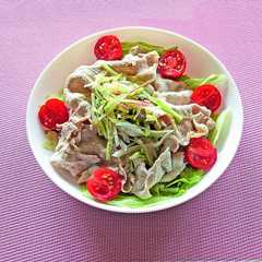 รูปของ 【夏にピッタリ♪】冷しゃぶサラダ