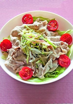 【夏にピッタリ♪】冷しゃぶサラダ-レシピのメイン写真