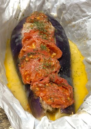 レンジで簡単☆ なすドックのイタリアン風-レシピのメイン写真